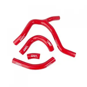 Kit de mangueras para radiador rojo Honda TUSK — repuesto para moto