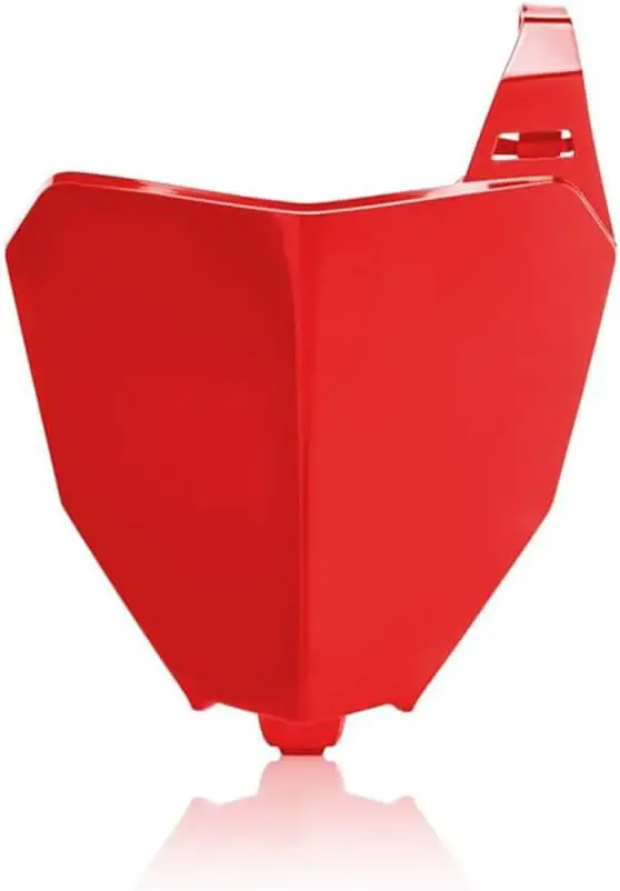 CARETA-Matrícula delantera Acerbis 2000 CRF roja ACERBIS — repuesto para moto en Taller H Palacios