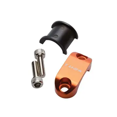 Abrazadera de barra giratoria naranja