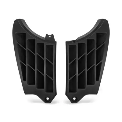 /PROTECTOR RADIADOR REJILA PROTECION LATERAL/ DIRECIONADOR DE AIRE HONDA CRF 250F - NEGRO
