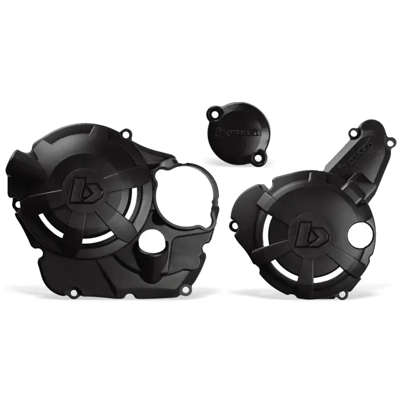 PROTECTOR DE TAPAS DE MOTOR XTREME-NEGRO BIKER — repuesto para moto en Taller H Palacios